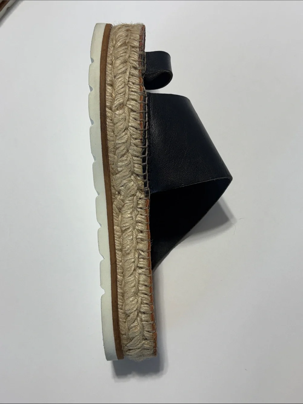 Gaimo Spain Women's Leather Espadrille Platform Sandals Size 39